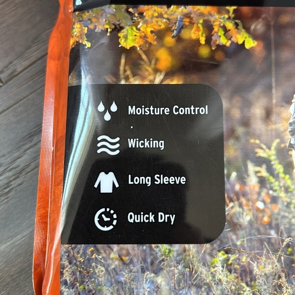 Mossy Oak Base Layer Crewneck long sleeve,moisture wick,UV protection,quick dry - Picture 3 of 6